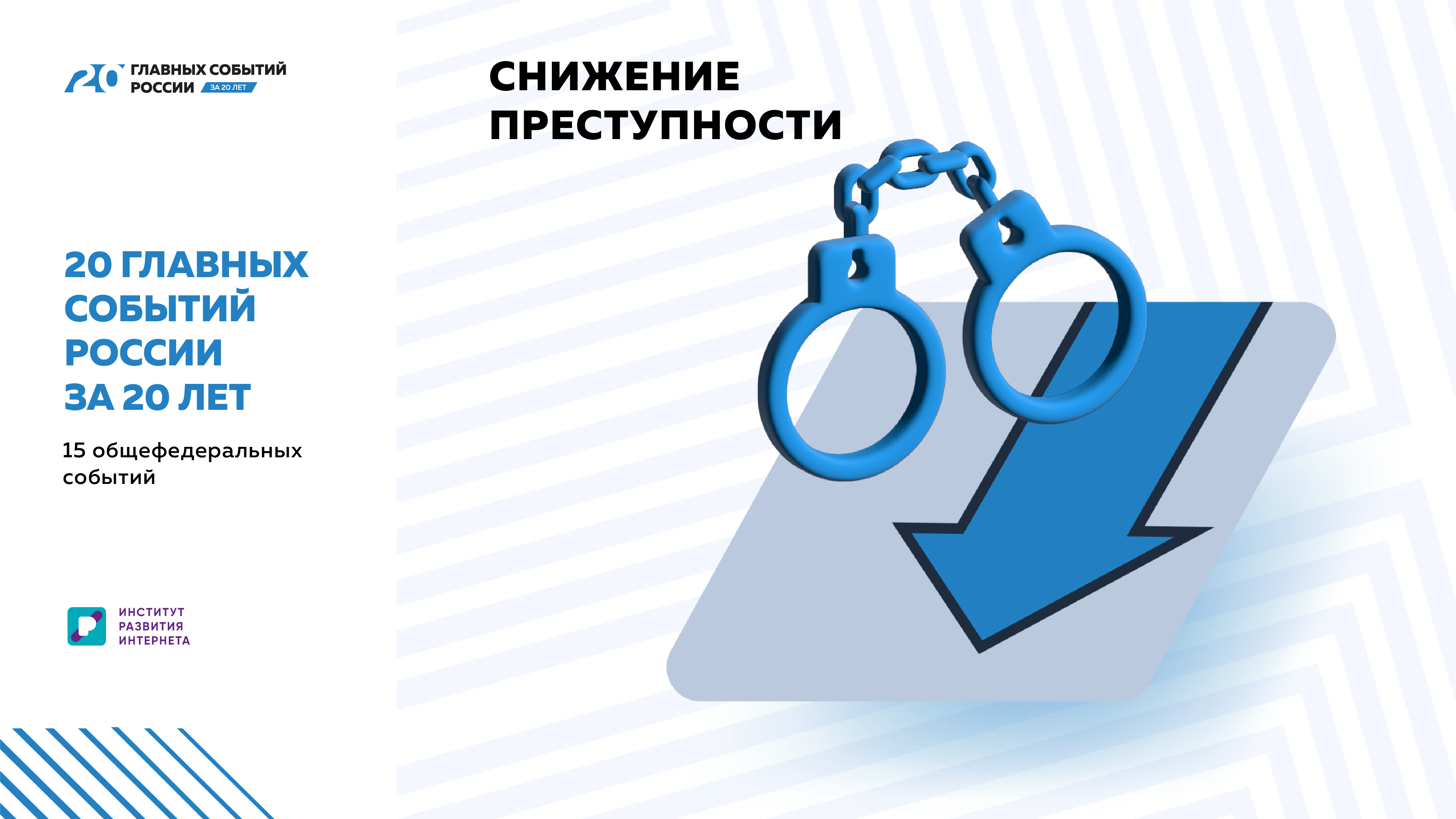 «20 главных событий России за 20 лет»: Снижение преступности
