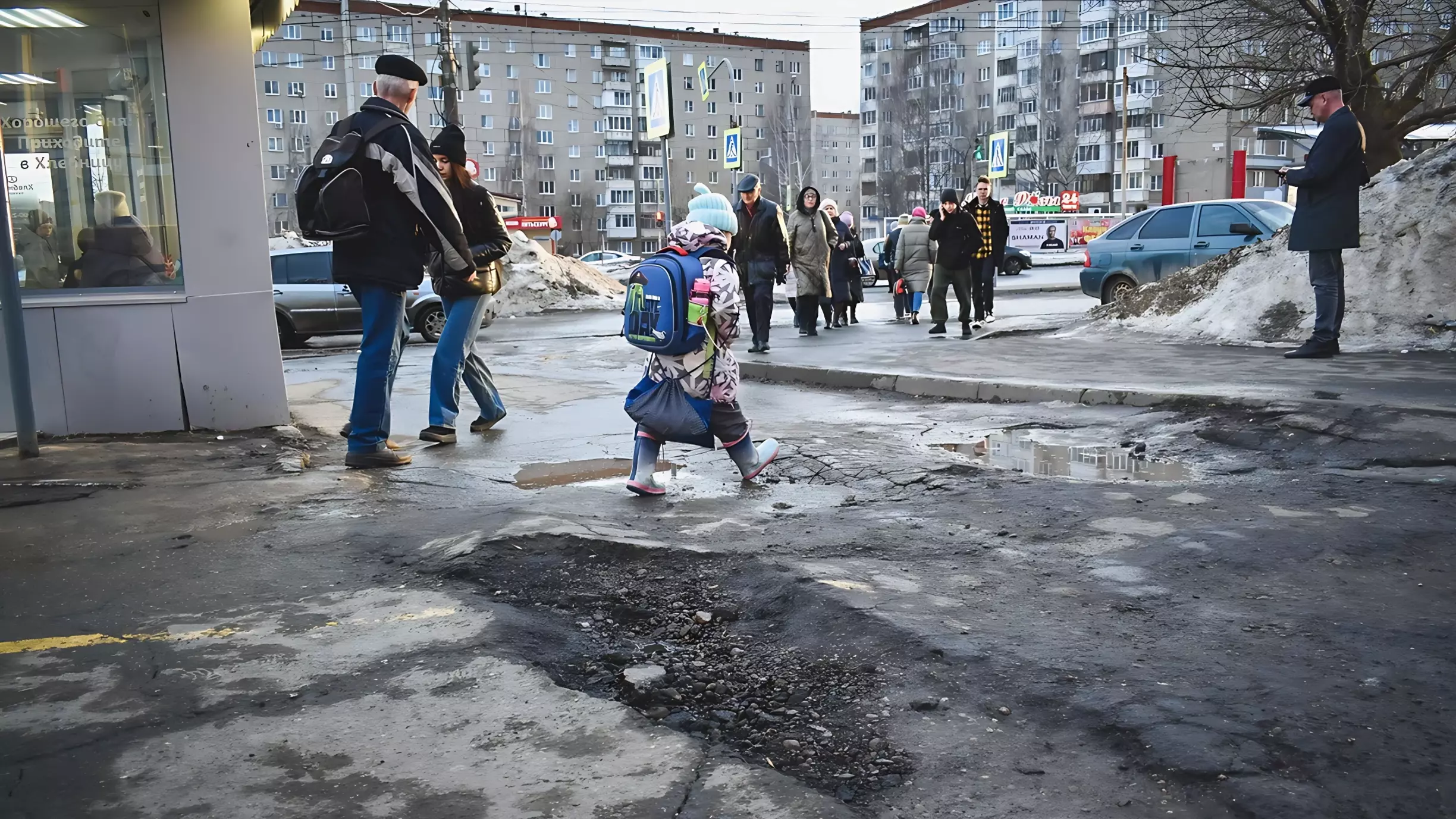 В Нижневартовске наконец-то уберут надоевшие всем плиты, которые были вместо тротуара