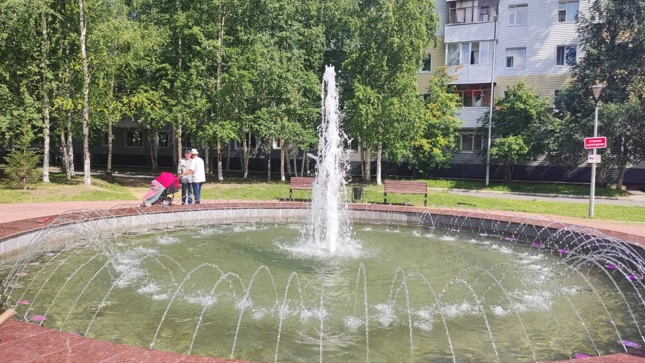 Вандалы поломали открывшийся после ремонта фонтан в Нижневартовске
