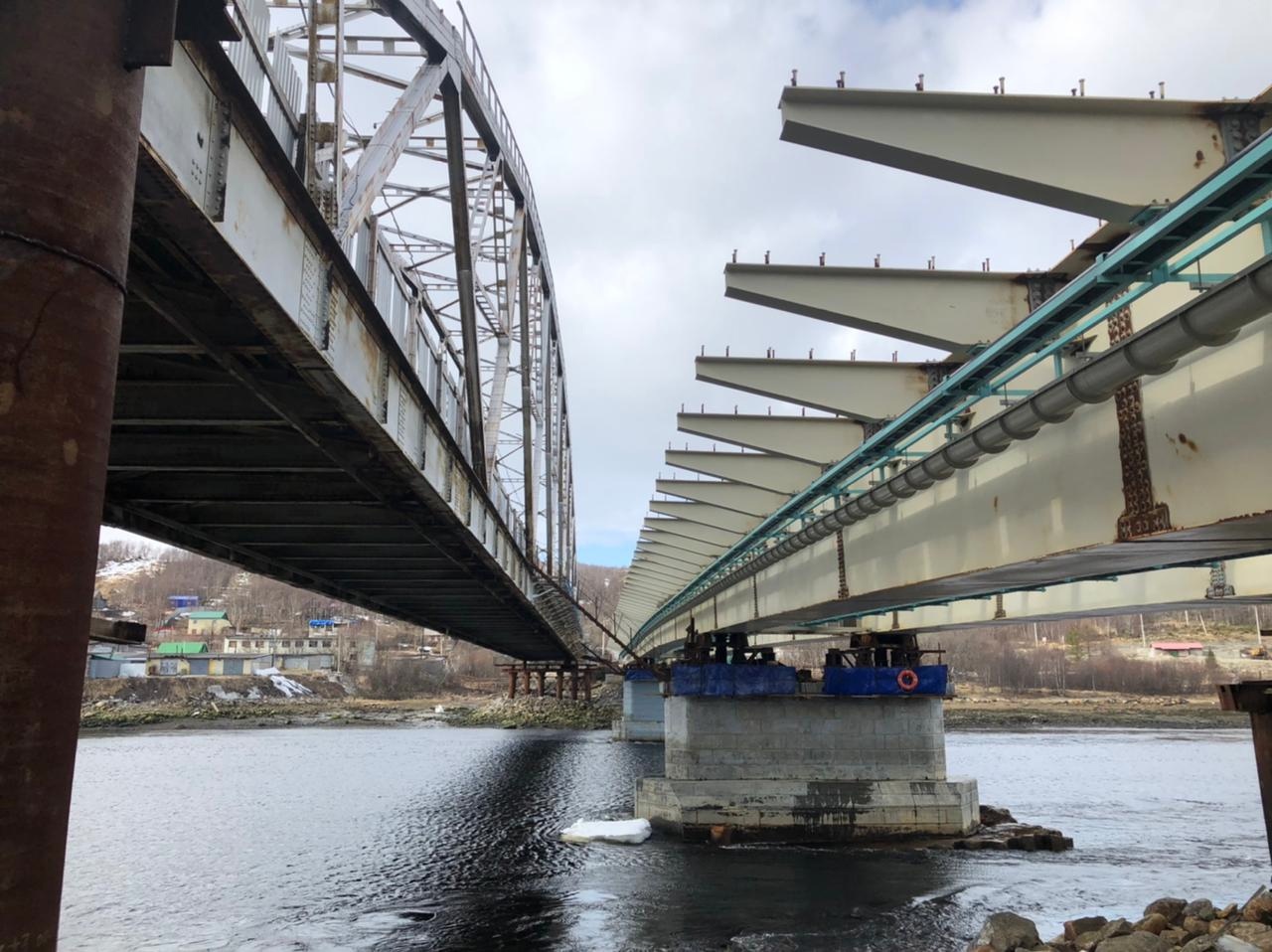 В Мурманской области мост через Тулому после реконструкции откроют в конце ноября