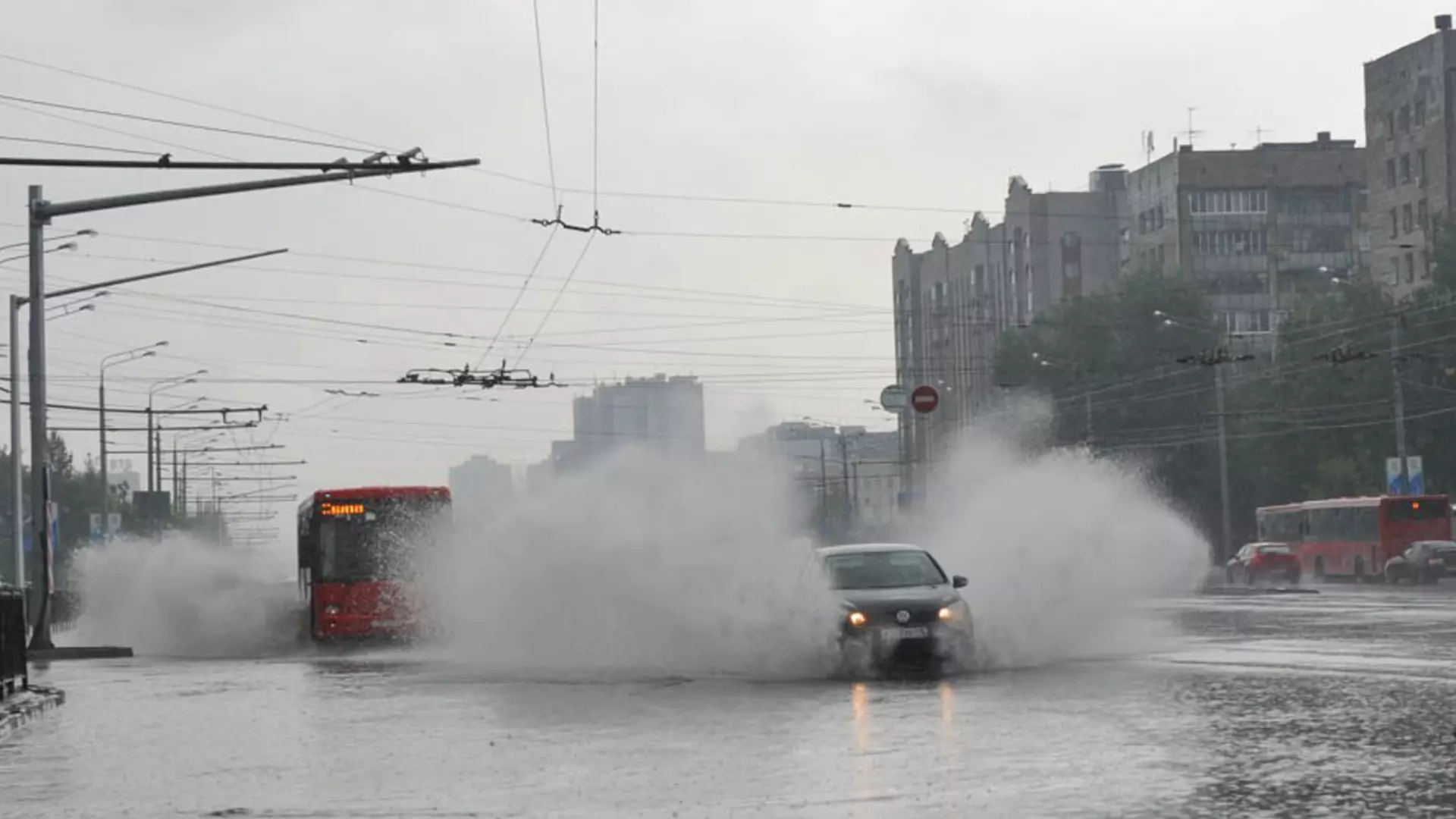 В ХМАО отменили автобусный маршрут из-за подтопления талыми водами