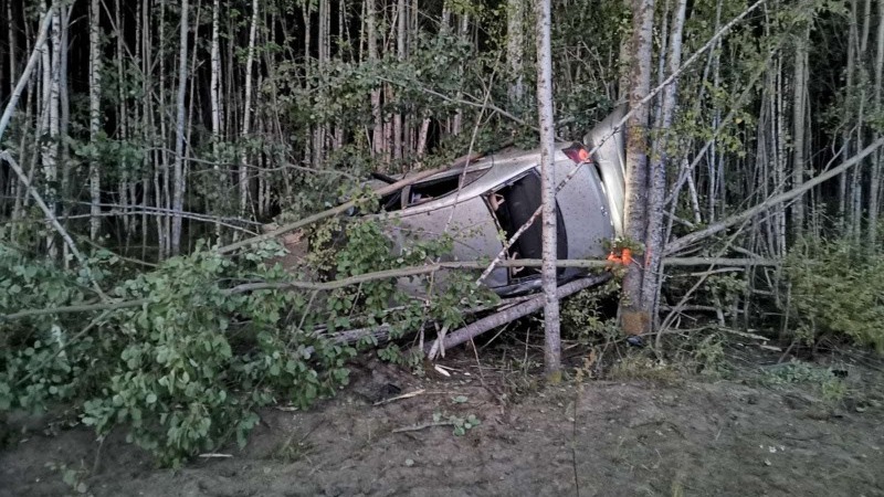 В Нефтеюганском районе водитель Toyota погиб в ДТП