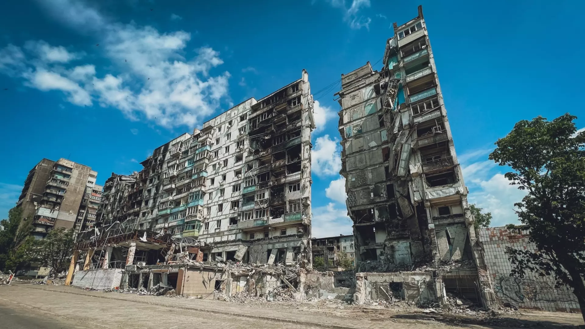 От многих городов Донбасса ничего не осталось.