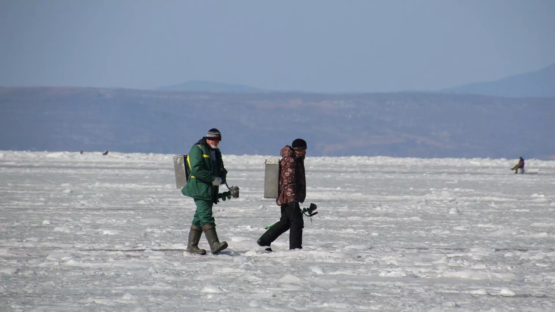 Рыбалка проходила на озере Путхан